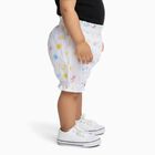 Infants Bright White Regular Fit Printed Bloomers, सफ़ेद, small image number null