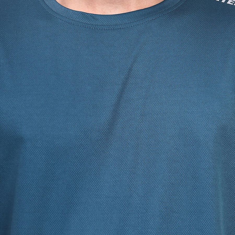 Men's Drifit T-Shirt, Teal Blue, large