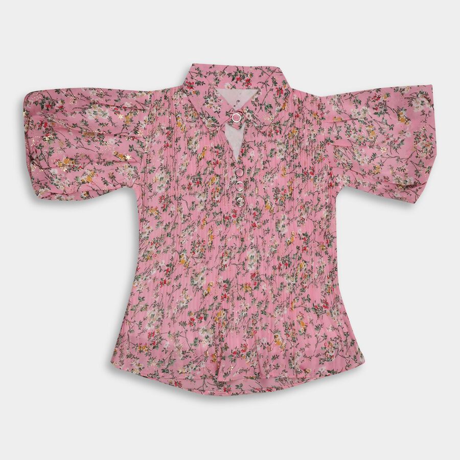 Girls' T-Shirt , Light Pink, large image number null