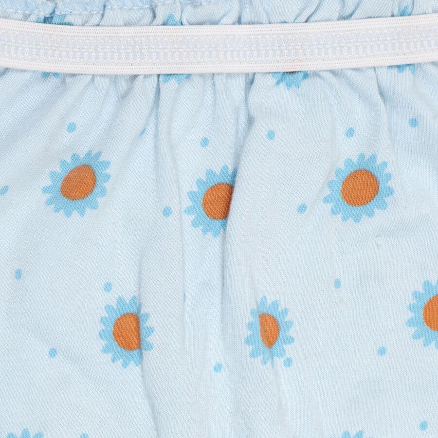 Infants' Cotton Bloomer, Light Blue, large image number null