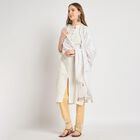 Ladies' Dupatta , सफ़ेद, small image number null