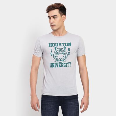 Men's Round Neck Half Sleeves T-Shirt