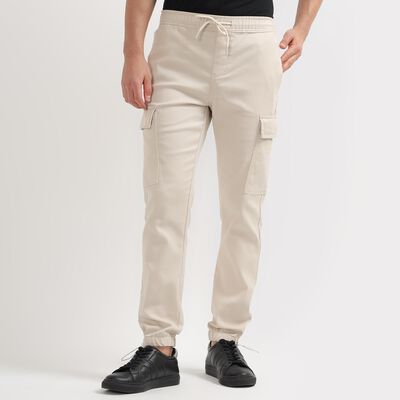 Men's Slim Fit Casual Trousers