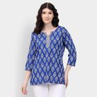 Ladies' Kurti , Royal Blue, small image number null