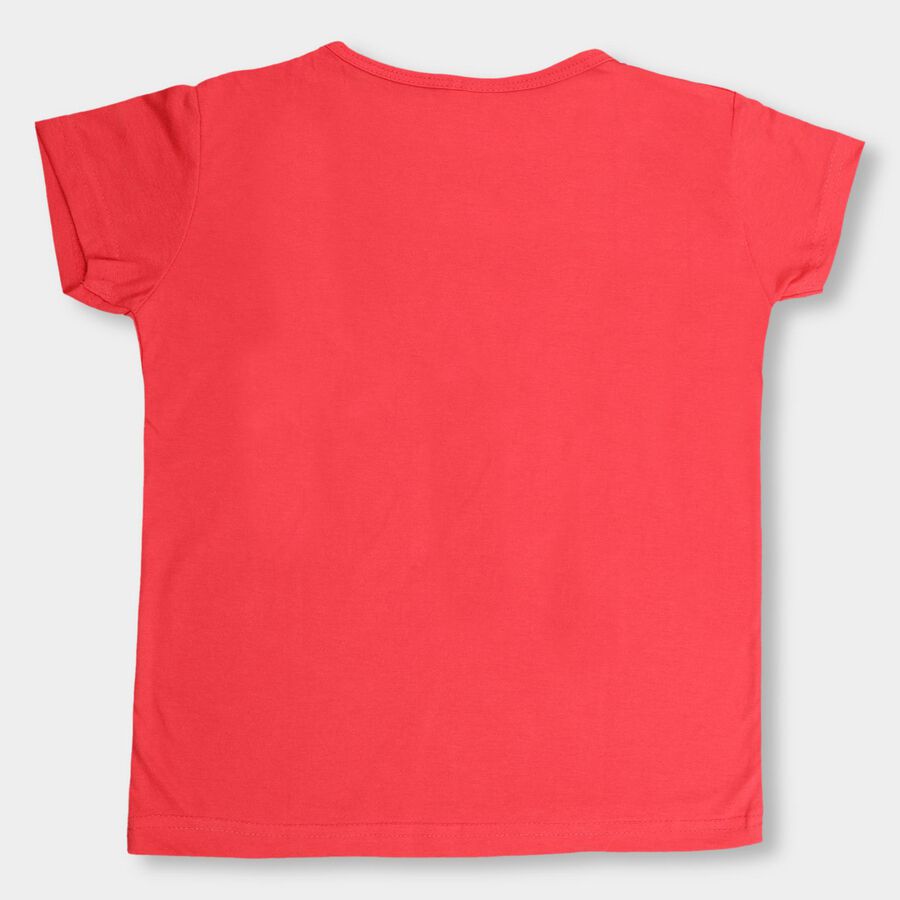 Girls' T-Shirt , मूँगा (कोरल), large image number null