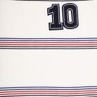 Boys' 100% Cotton Half Sleeves T-Shirt, White, small image number null