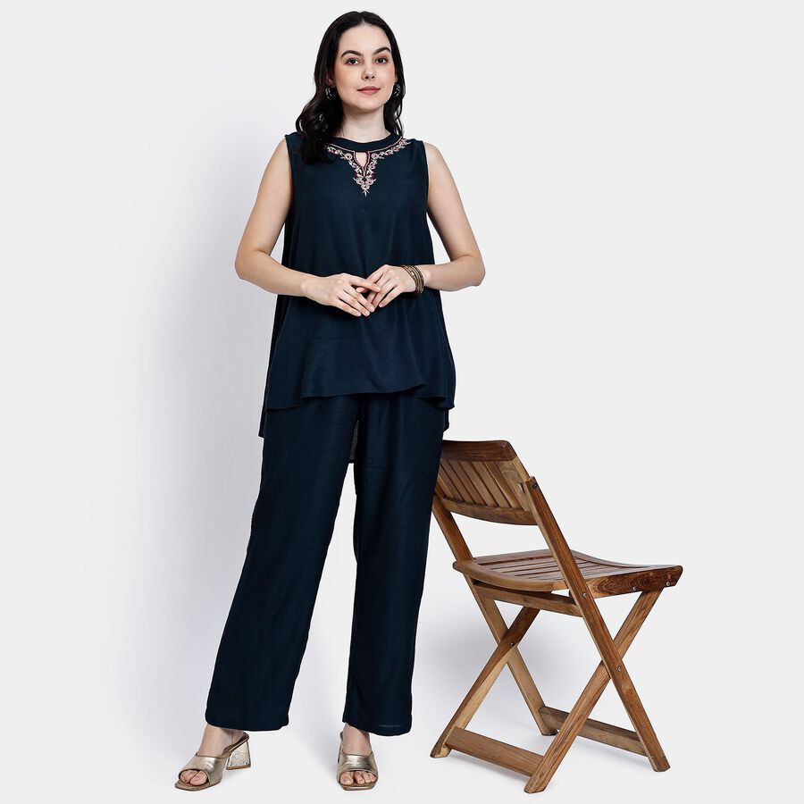Ladies' Ethnic Set, Dark Green, large image number null
