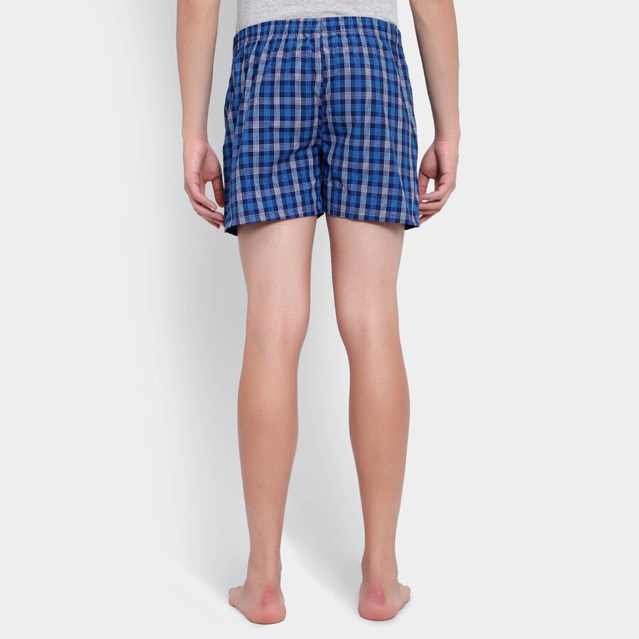 Checks Boxers, Mid Blue, large image number null