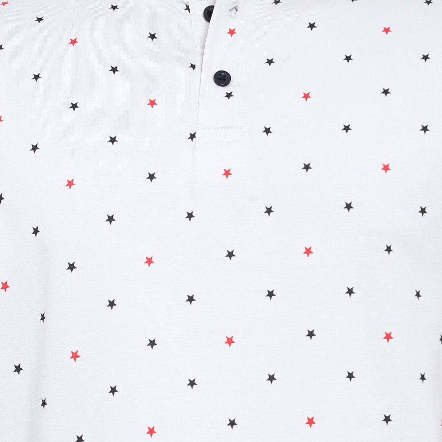 Henley T-Shirt, Light Grey, large image number null