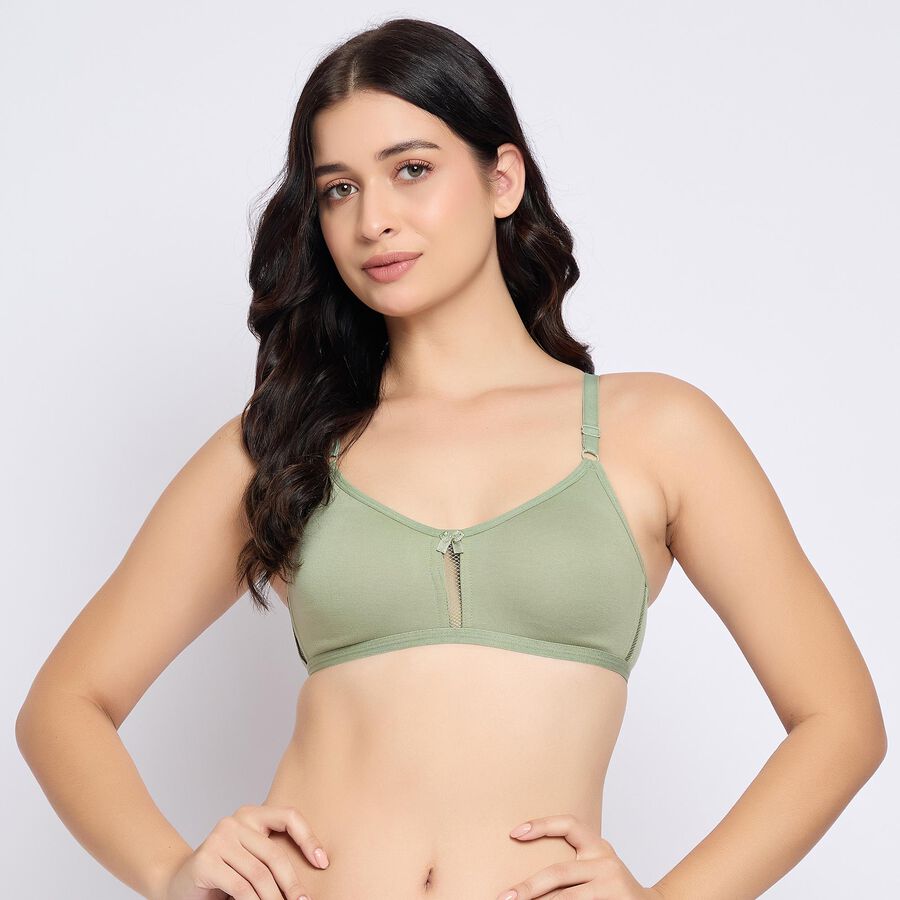 Ladies' Bra, Light Green, large image number null