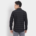 Men's 100% Cotton Casual Shirt , Black, small