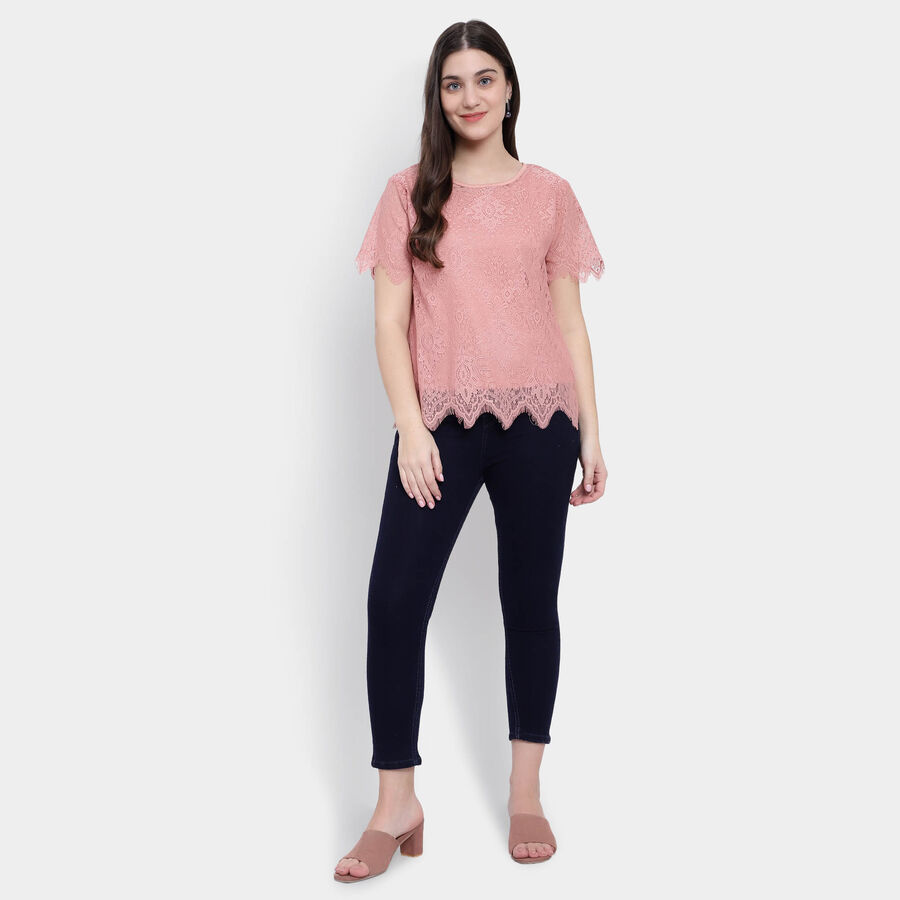 Solid Top, गुलाबी, large image number null