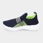 Boys' Navy Blue Slip-On Sneakers, नीला, small