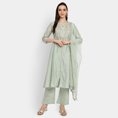 Ladies' Kurta Pyjama Set with Dupatta