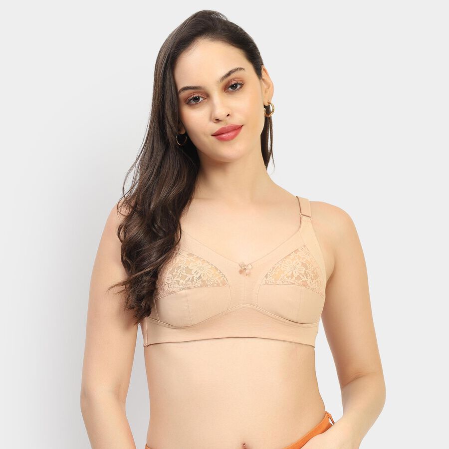 Ladies' Bra , खाकी, large