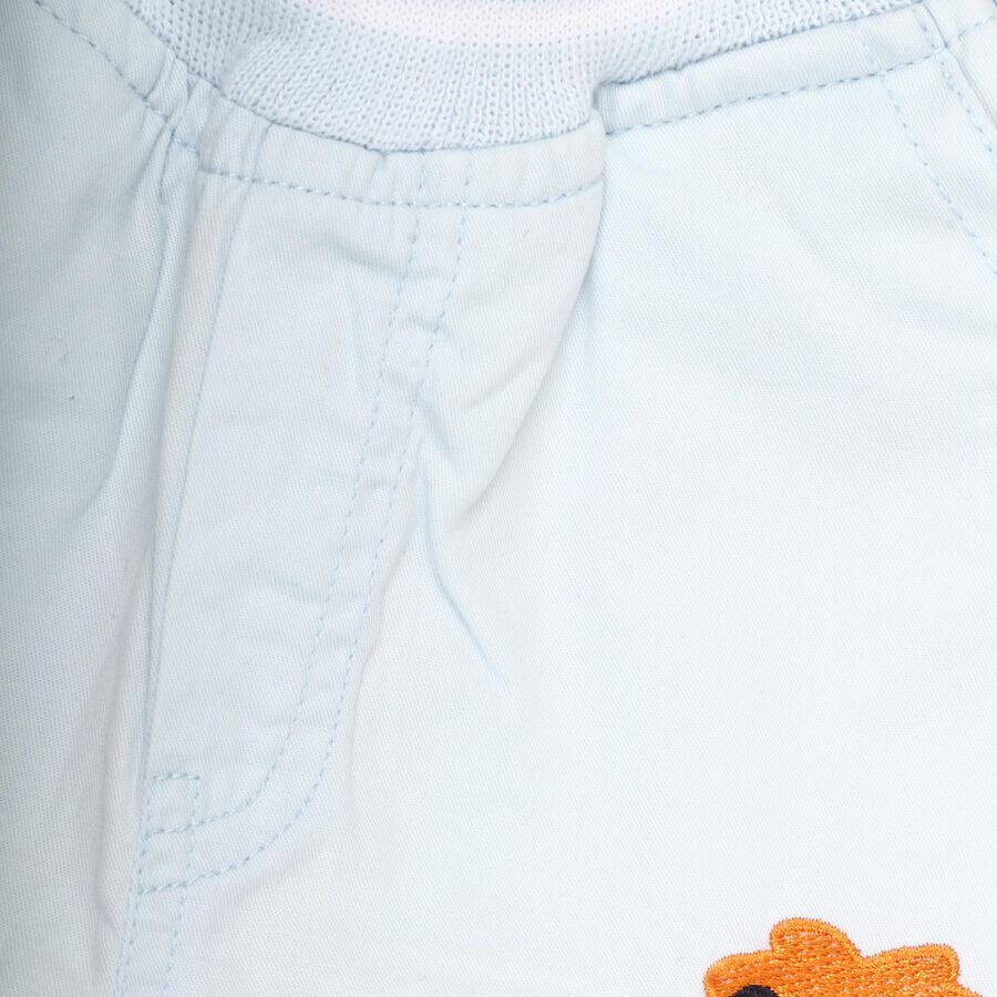 Infants' 100% Cotton Cotton Trousers , हल्का नीला, large image number null