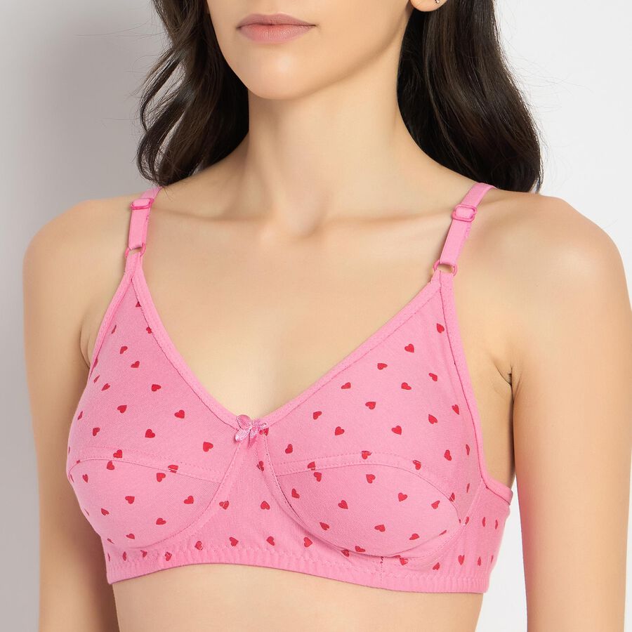 Ladies' Bra , Pink, large image number null