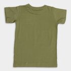 Boys' Cotton Half Sleeves T-Shirt, Olive, small image number null