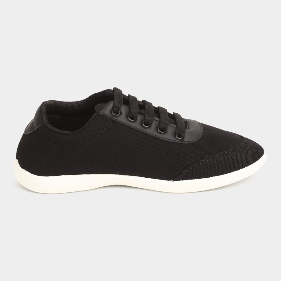 Mens Sneaker Shoes, Black, large image number null