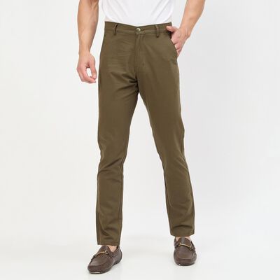 Men's Slim Fit Casual Trousers