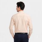 Men's Peach Formal Shirt, पीच, small