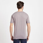 राउन्ड नेक टी-शर्ट, गहरा ग्रे, small image number null