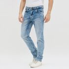 Men's Light Blue Slim Fit Jeans, हल्का नीला, small image number null