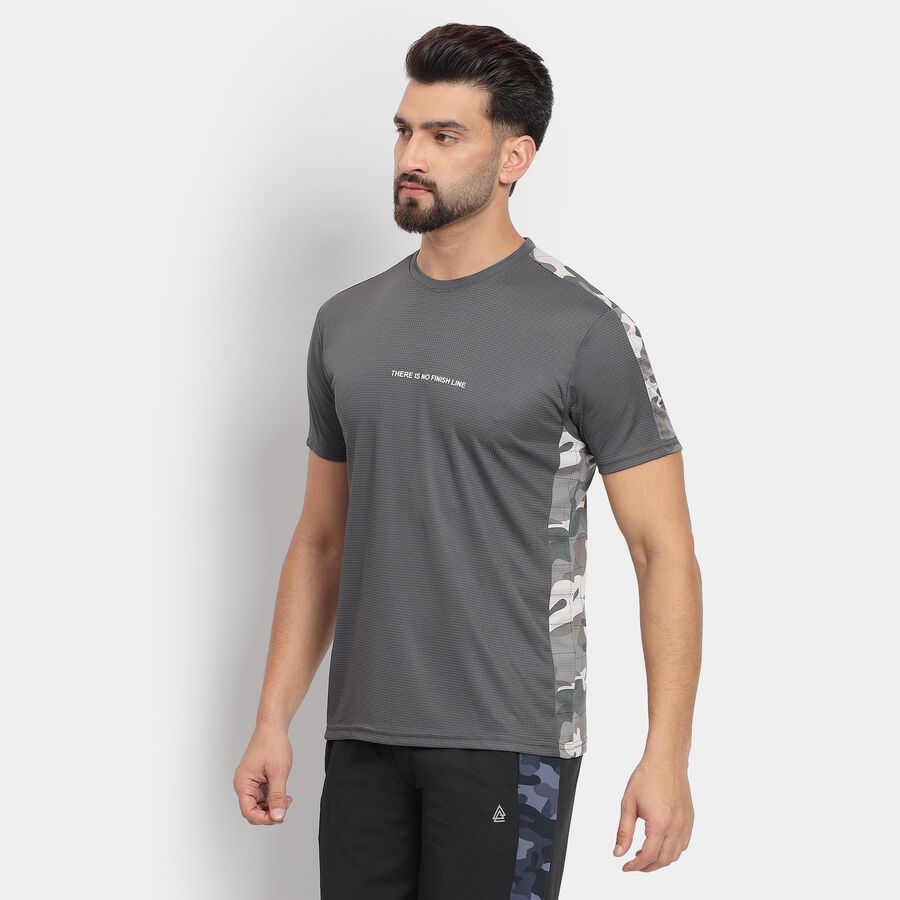 Men's Drifit T-Shirt, गहरा ग्रे, large image number null