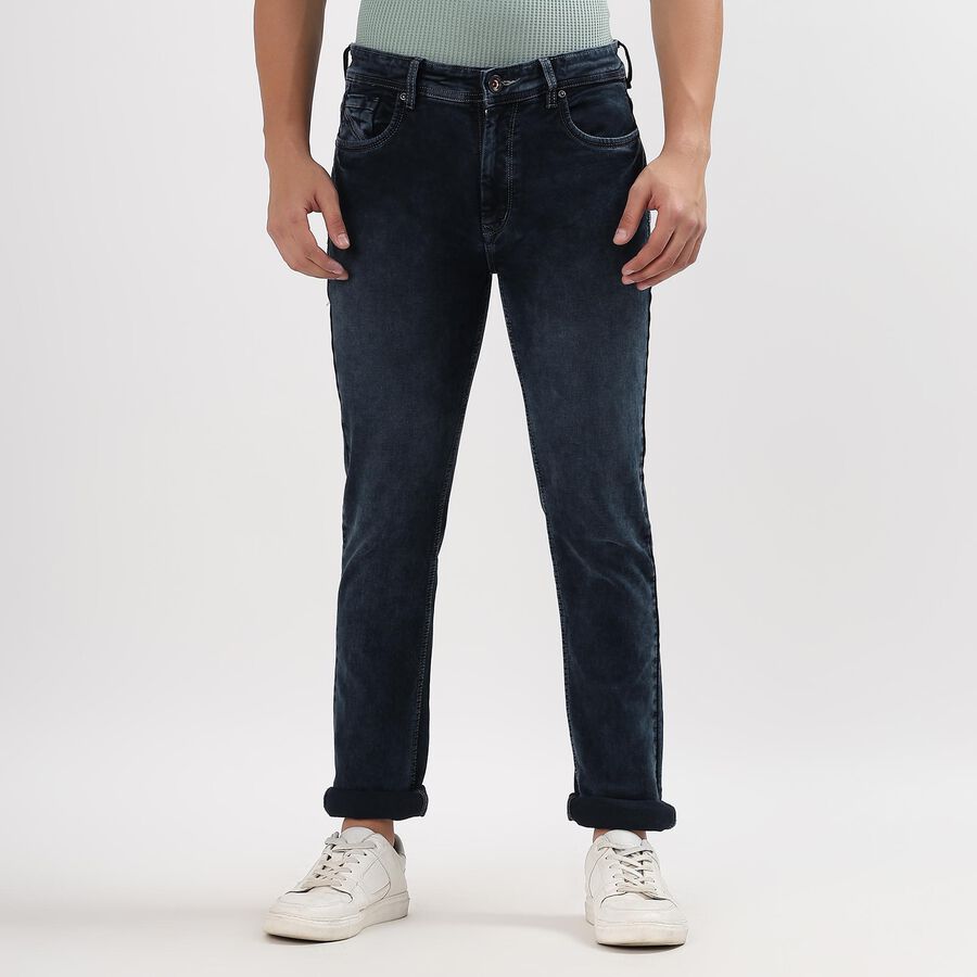 Men's Skinny Jeans, Dark Grey, large image number null