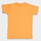 Boys' 100% Cotton Half Sleeves T-Shirt , नारंगी, small image number null