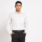 Printed Formal Shirt, White, small image number null