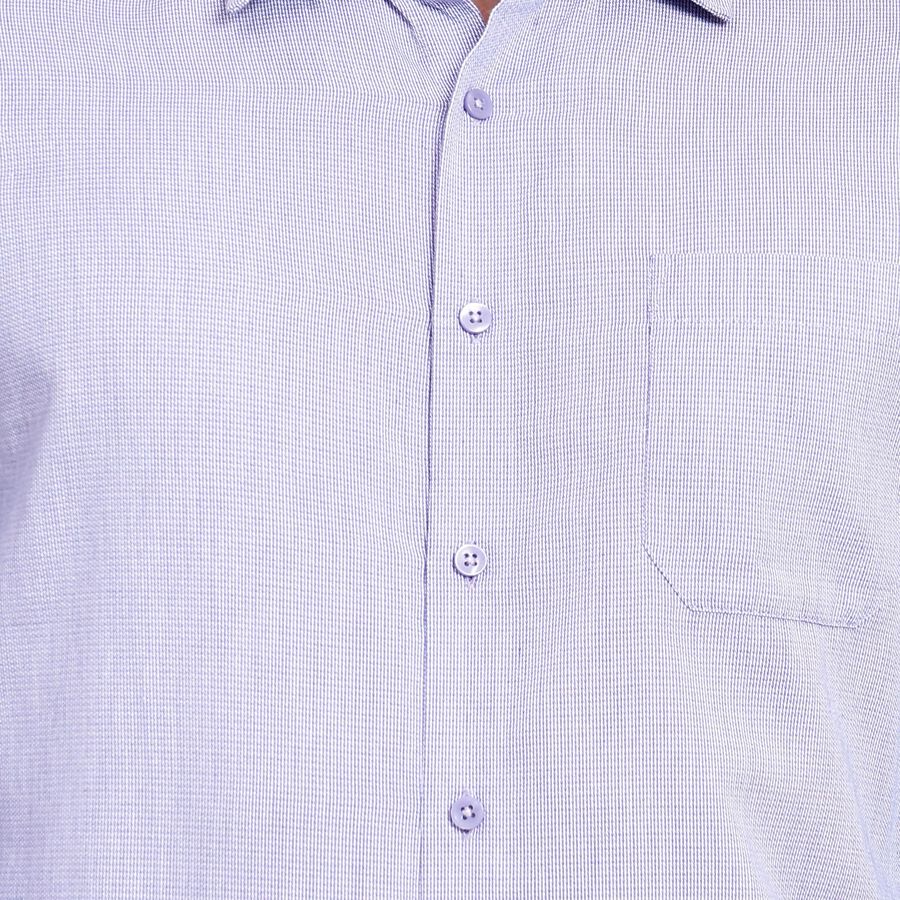 Men's 100% Cotton Formal Shirt, लाइलेक, large image number null