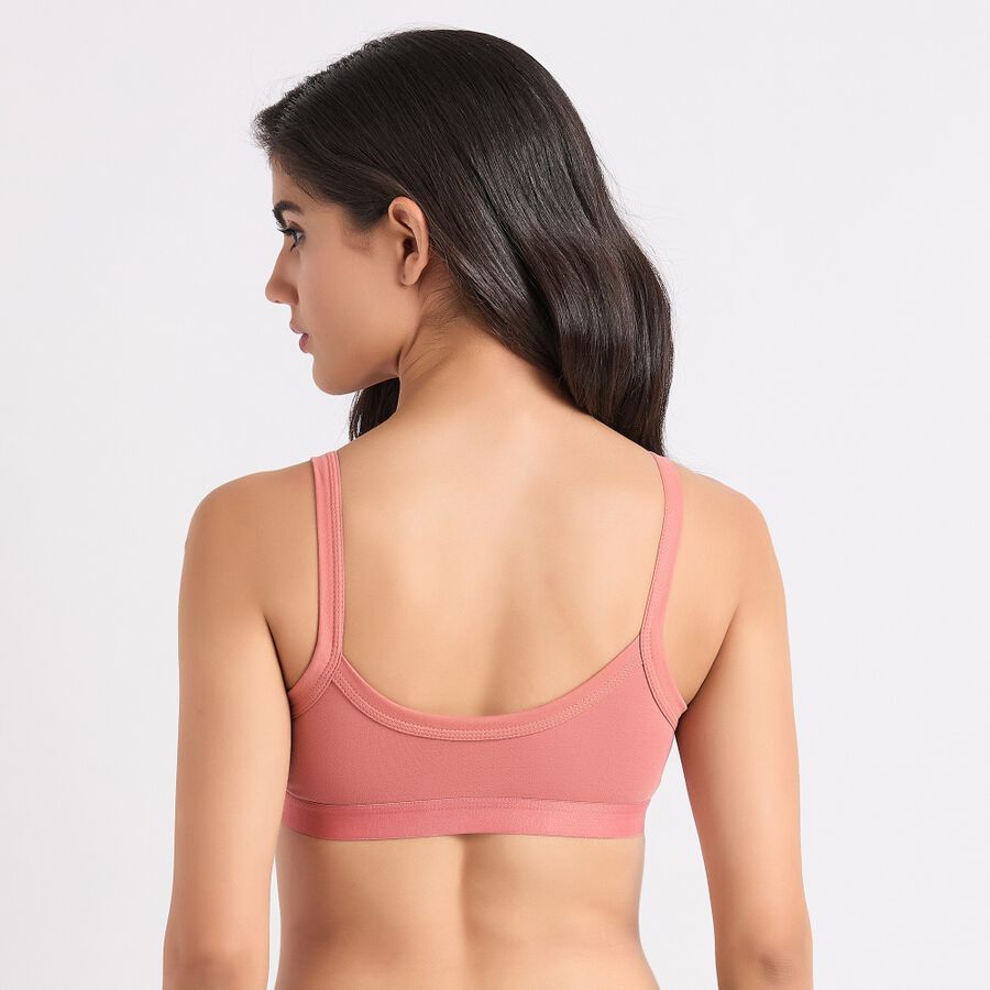 Ladies' Non-Padded Bra, Pink, large image number null