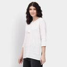 Ladies' Kurti, सफ़ेद, small image number null