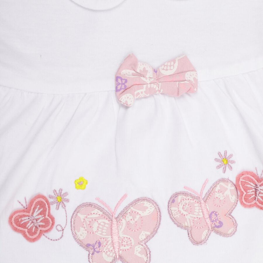 Infant Girls' 100% Cotton Short Set , Lilac, large