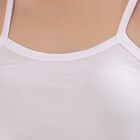 Ladies' 100% Cotton Slips, White, small image number null