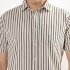 Men's Beige Cotton Regular Collar Casual Shirt, Beige, small image number null