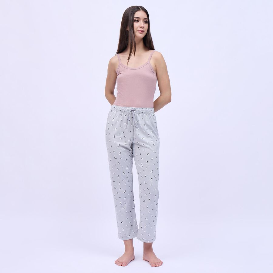 Women's Nude Cotton Scoop Neck Minimalist Slip, Brown, large