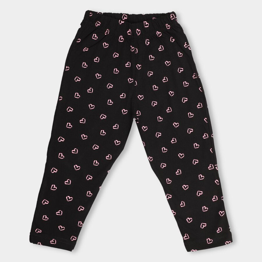 Girls' Pyjama , Black, large image number null