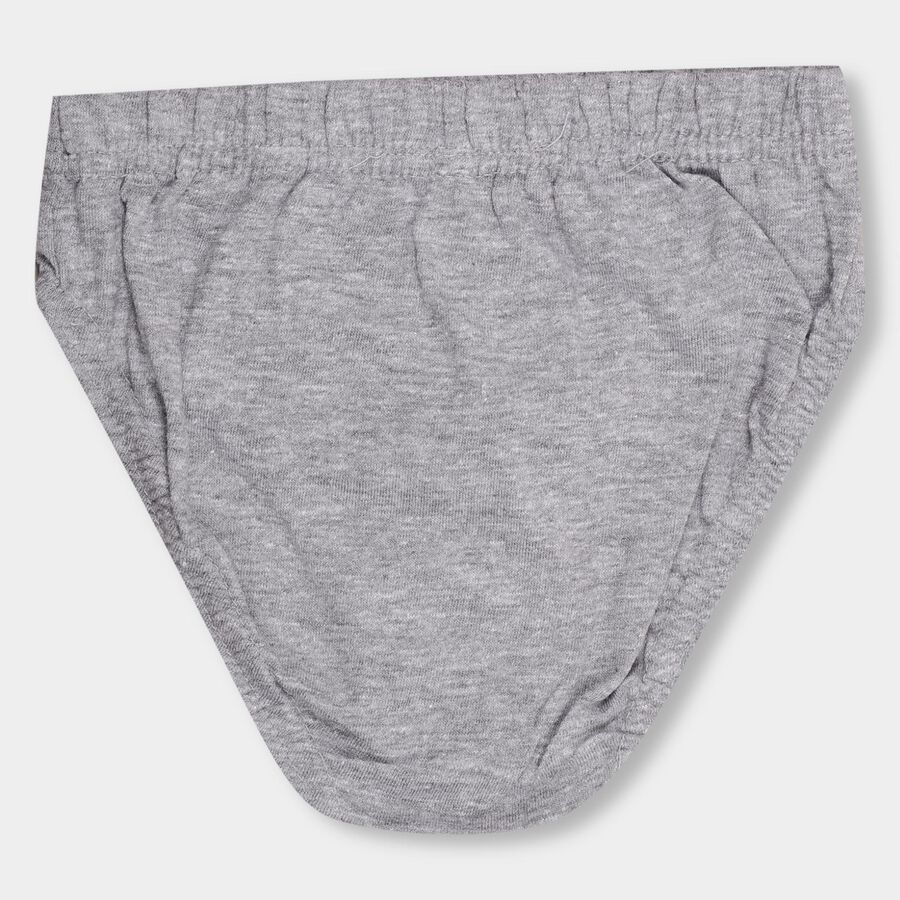 Boys' 100% Cotton Briefs , Mid Blue, large image number null