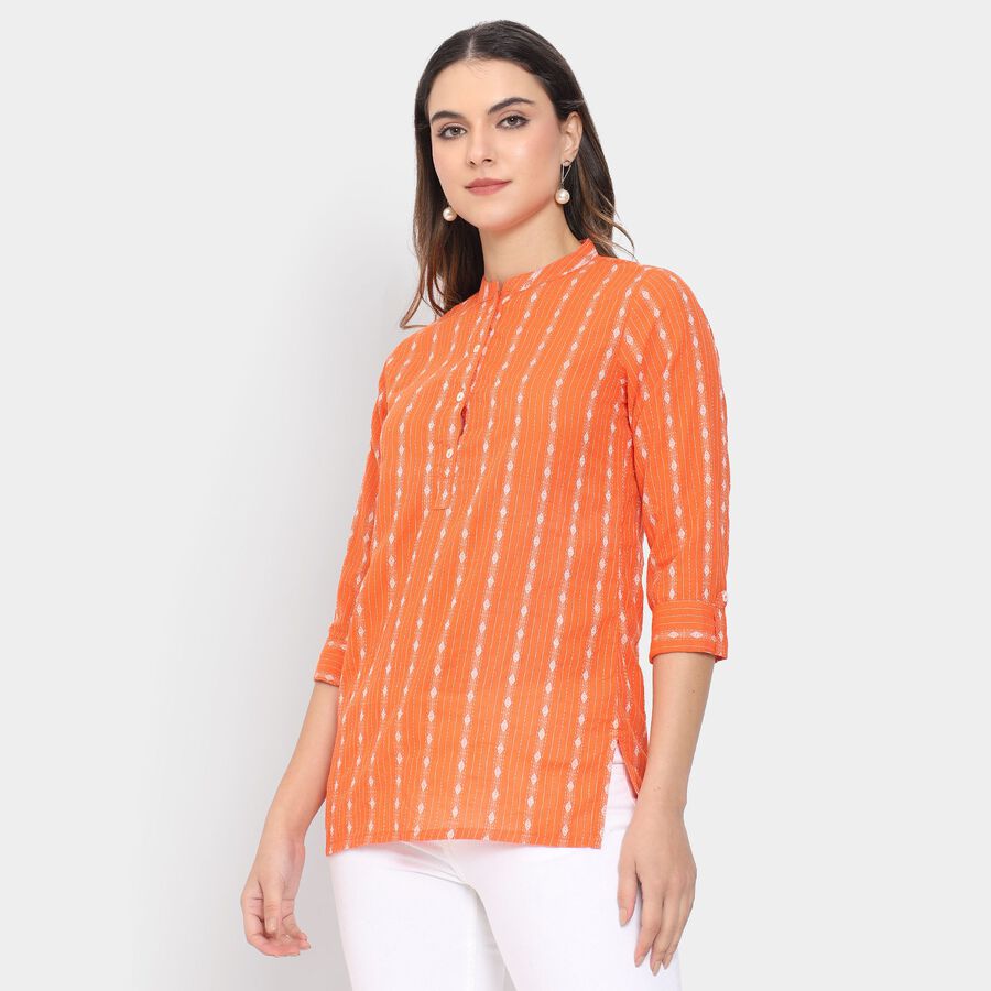 Ladies' Kurti , नारंगी, large image number null