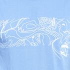 Round Neck T- Shirt, हल्का नीला, small image number null