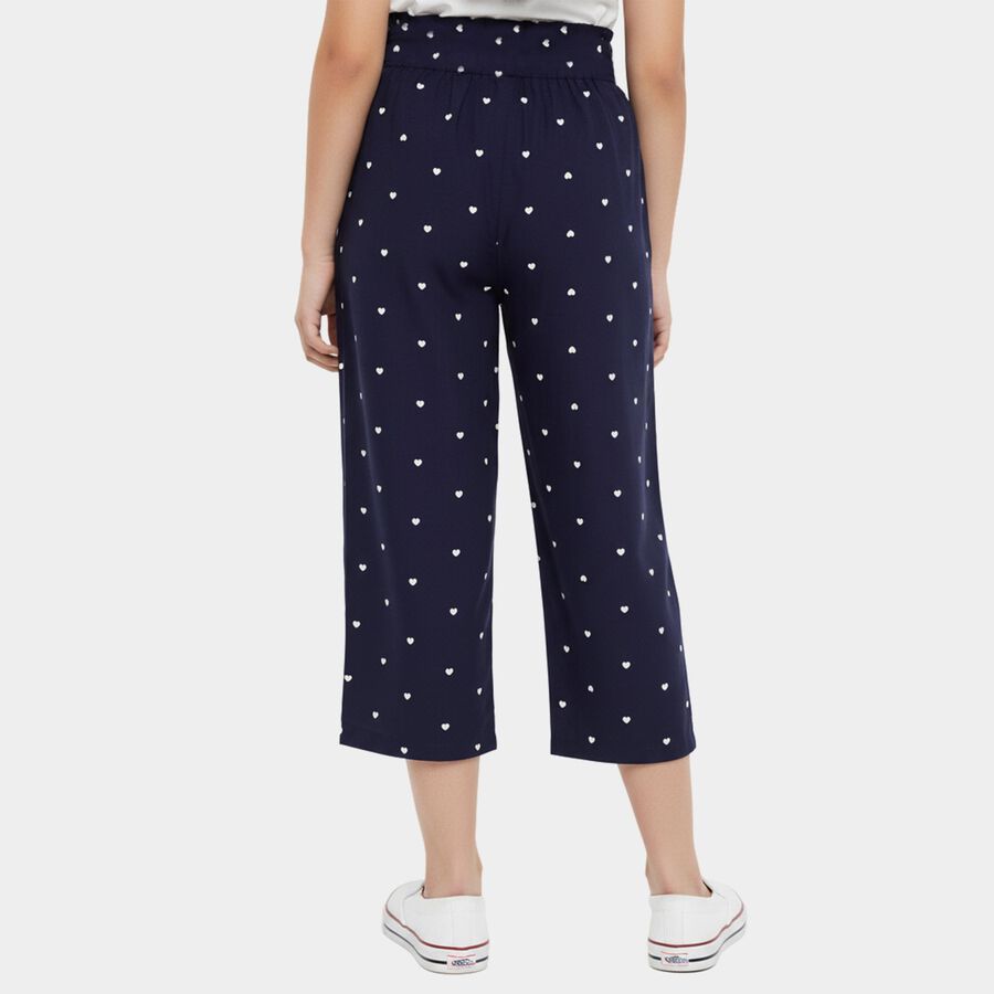 Girls' Capri, Navy Blue, large