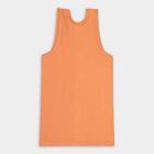 Boys' 100% Cotton Vest, Coral, small image number null