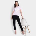 Ladies' Round Neck T-Shirt , लाइलेक, small image number null