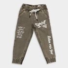 Boys' 100% Cotton Jeans, Olive, small image number null