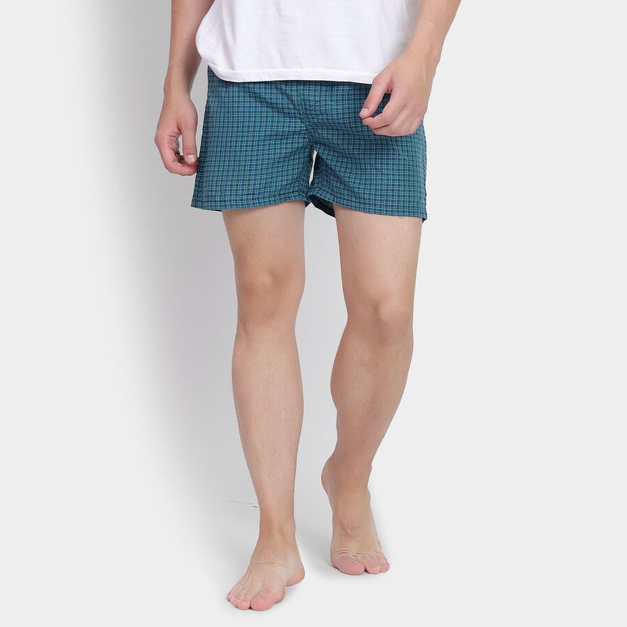 Men's Boxers, Mid Blue, large