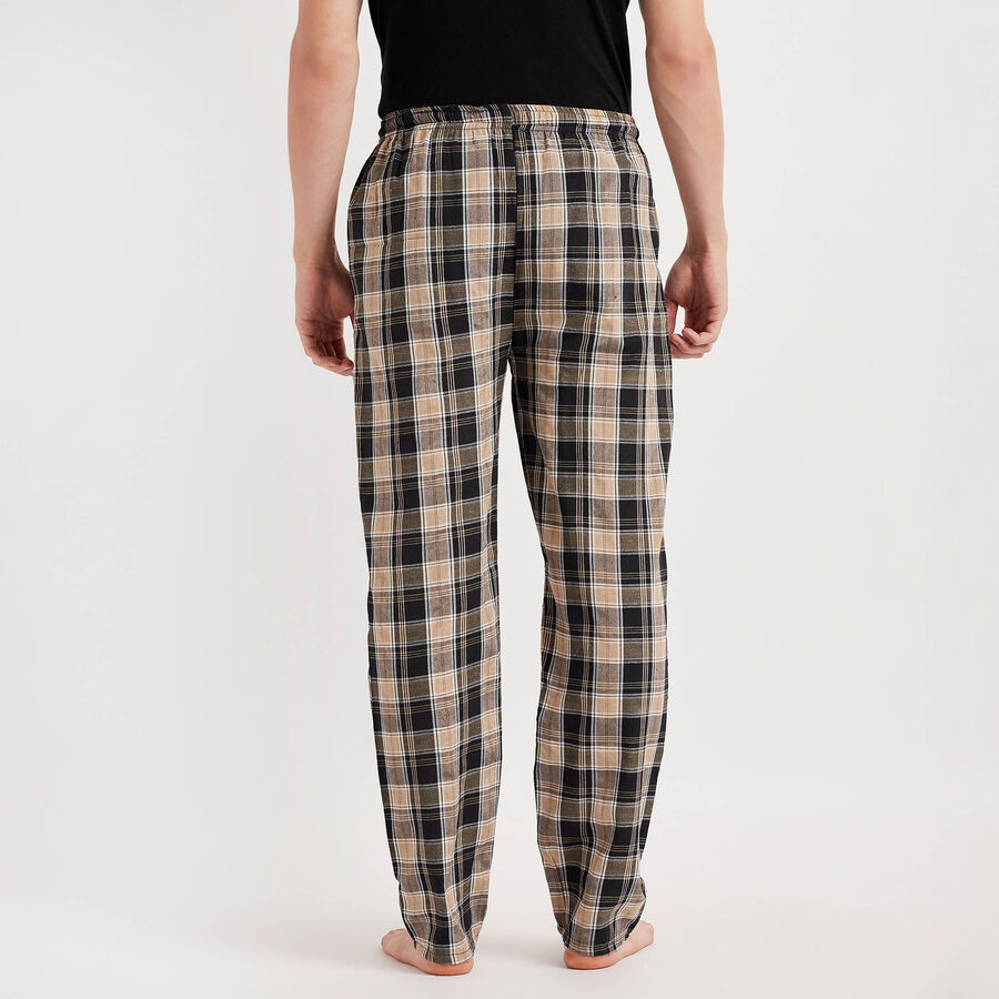 Checks Track Pants, Beige, large image number null