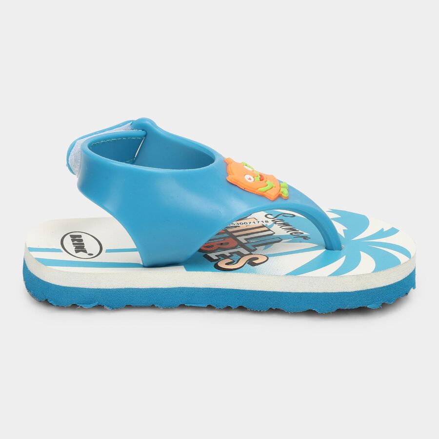Kids' Unisex Slipper, Turquoise, large image number null
