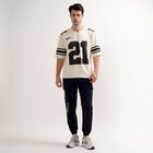 Men's Drifit T-Shirt, ऑफ व्हाइट, small image number null